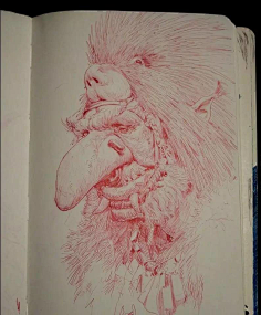 一半の歌采集到手绘插画