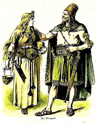 青铜时代的日耳曼人服饰