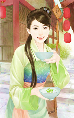 mika-Li采集到人物插画