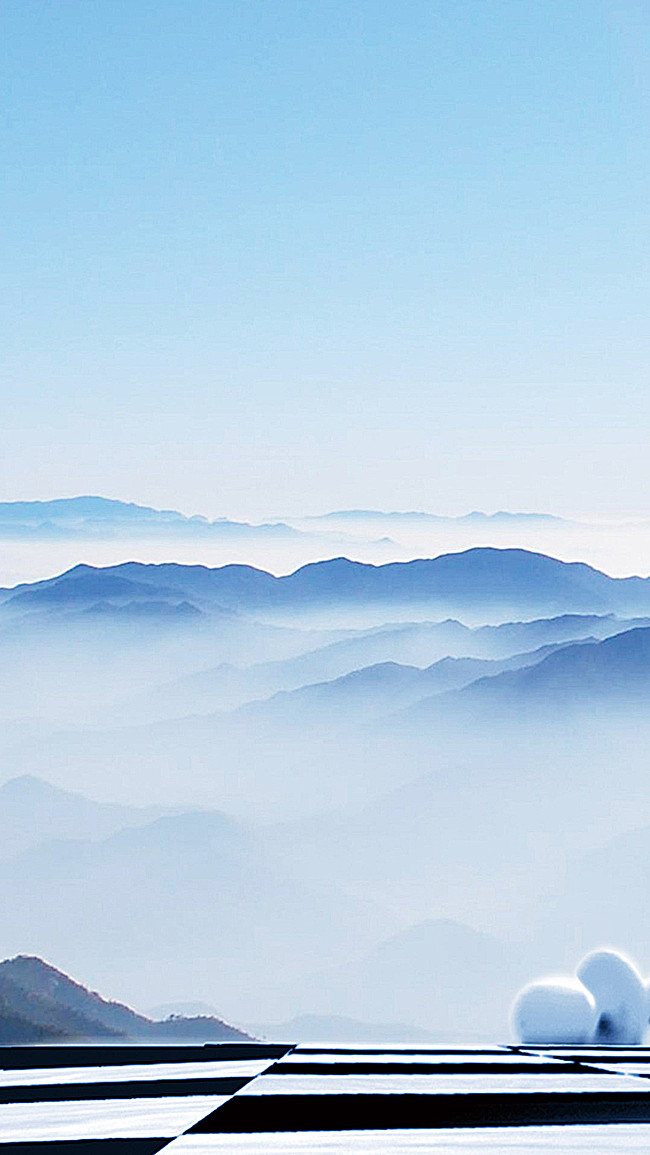 高山云海h5背景