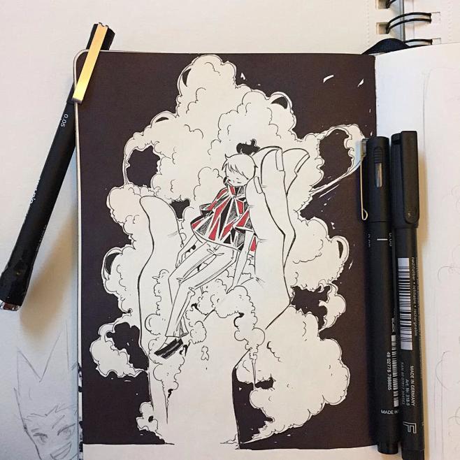 ikedda-花瓣网|陪你做生活的设计师 | 哒水彩作品