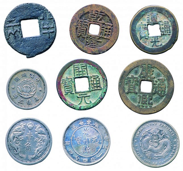 古代钱币图片大全集图片