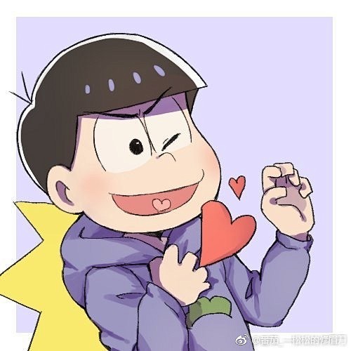 阿松空松kara色松情头