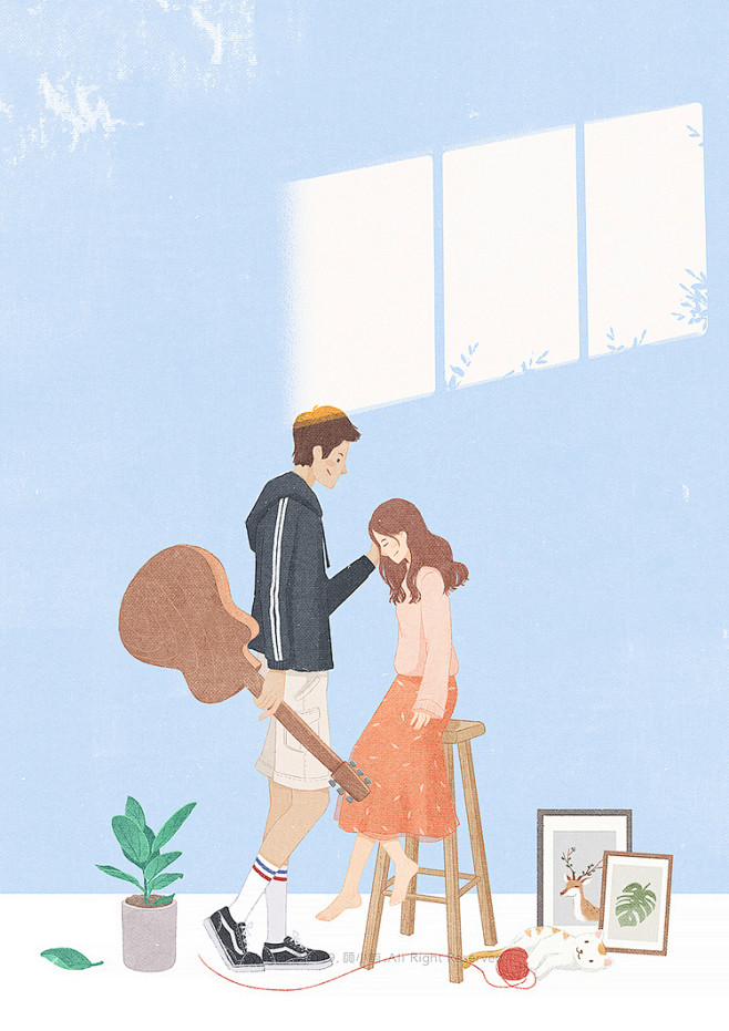 你多哄着我 | 顾小屿 - 原创作品 - 涂鸦王国插画