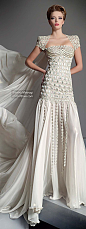 The Versatile Talents of Artisan Blanka Matragi » Blanka Matragi 30th Anniversary Couture Collection - Wedding Dress