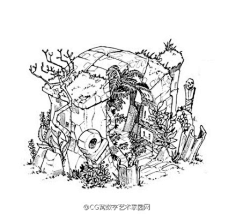 柚子熟了采集到场景线稿