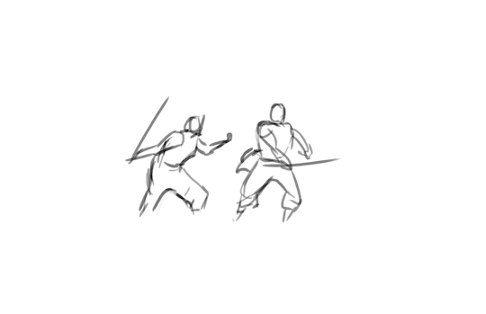 流畅自如的打斗动态美国插画师ethanbecker的作品集欣赏gad腾讯游戏