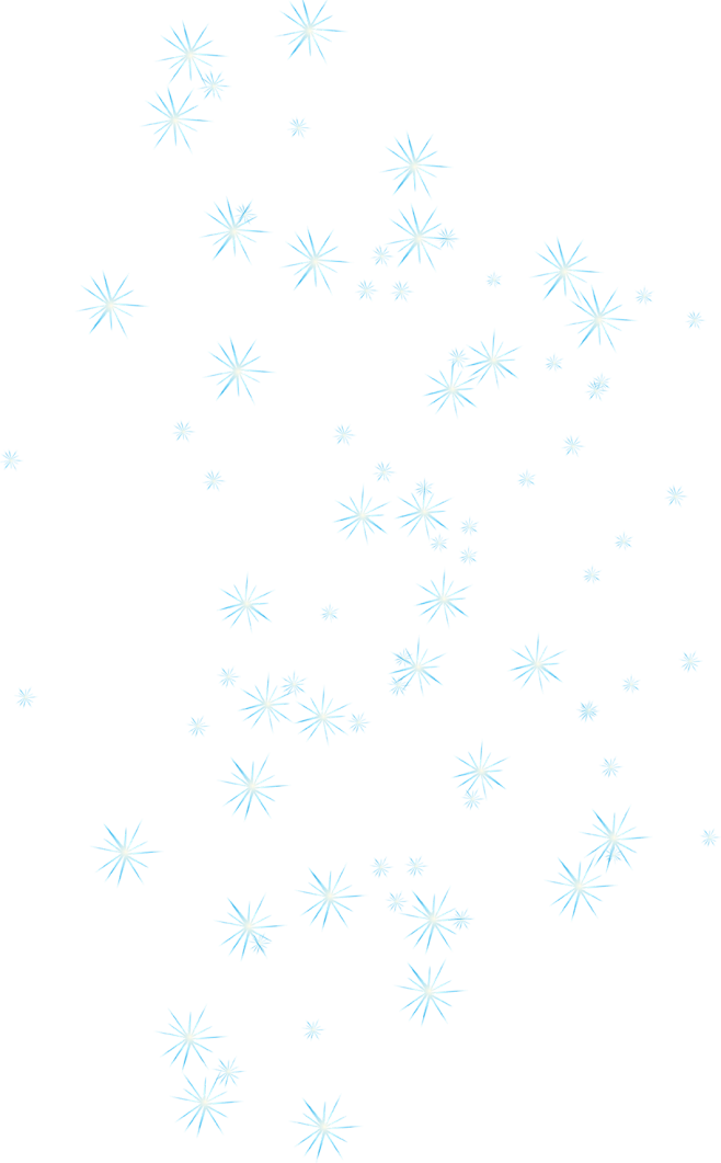 背景蓝色大片雪花装饰元素免抠png图片壁纸