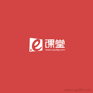 e课堂logo设计