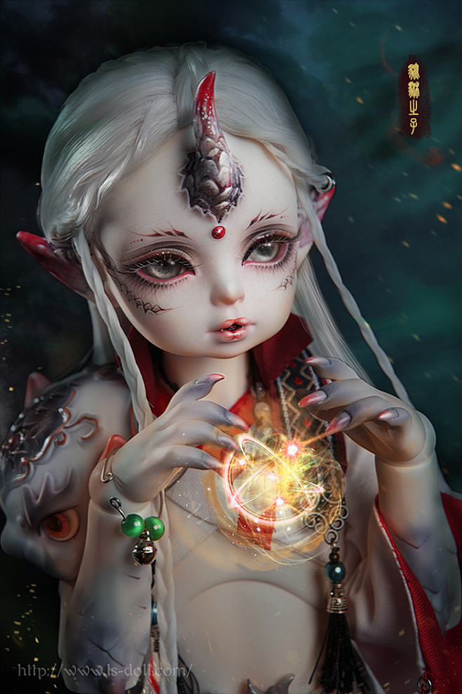 龙魂人形社限量上古瑞兽貔貅之子禄bjdsd娃娃动漫玩具人偶手办14bjd4