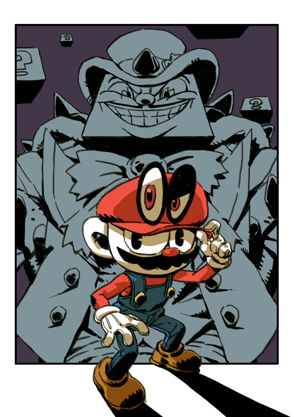 cuphead odyssey by m.