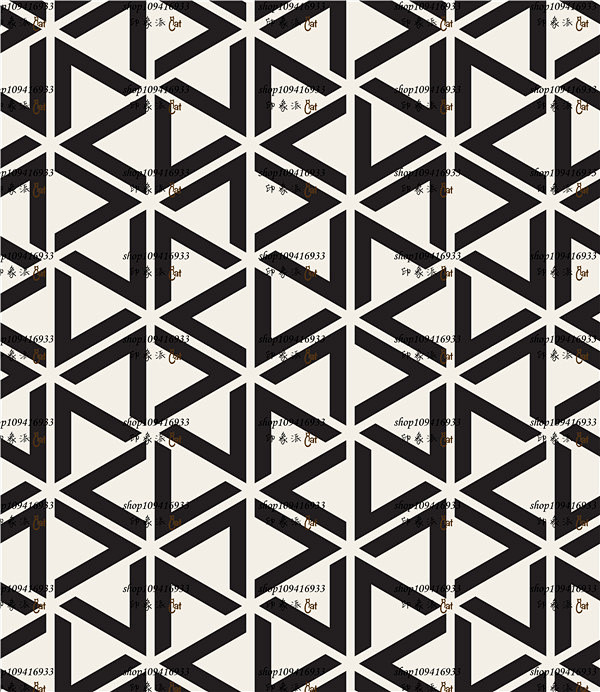 矢量设计素材抽象几何线条四方连续纹样背景底纹eps格式淘宝网