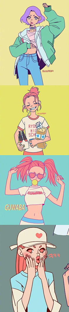 Twinsvicky采集到美美插画