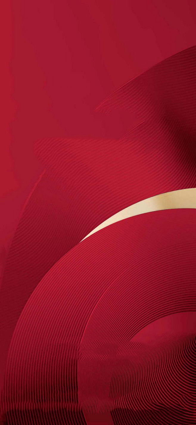 红色质感h5背景