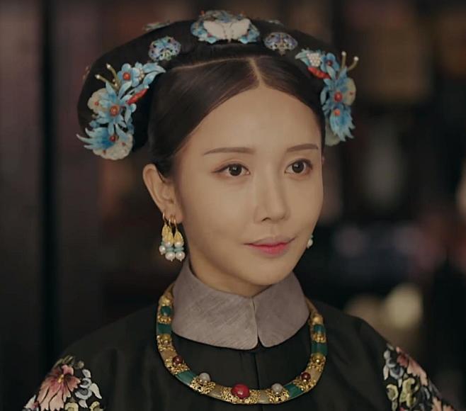 潘时七饰嘉嫔延禧攻略