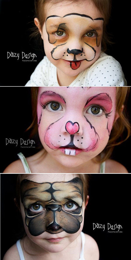 christylewis的儿童脸部彩绘