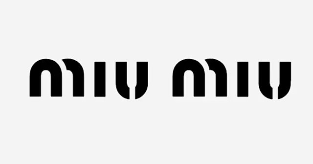 意大利时尚品牌 Miu Miu 的 logo 设计。这两个