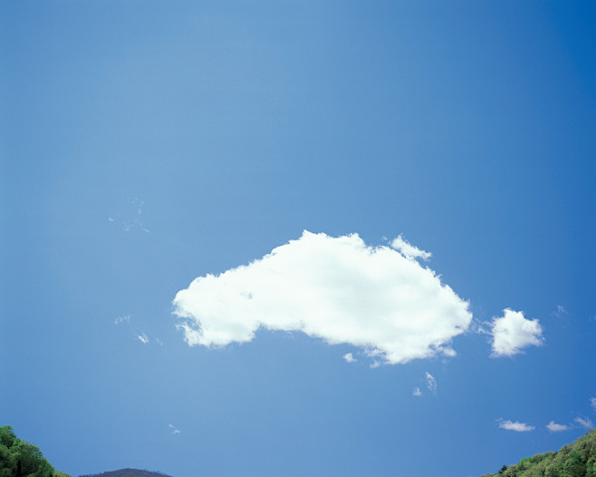 藍天白雲天空雲朵背景素材