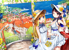 初夏り采集到二次元少女6