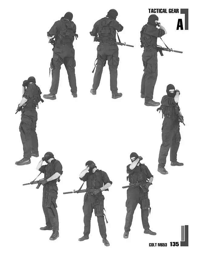 【临时参考】持枪姿势