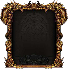 传奇框框游戏框旗帜卡牌边框