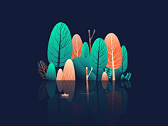 AffinityDesigner采集到手绘