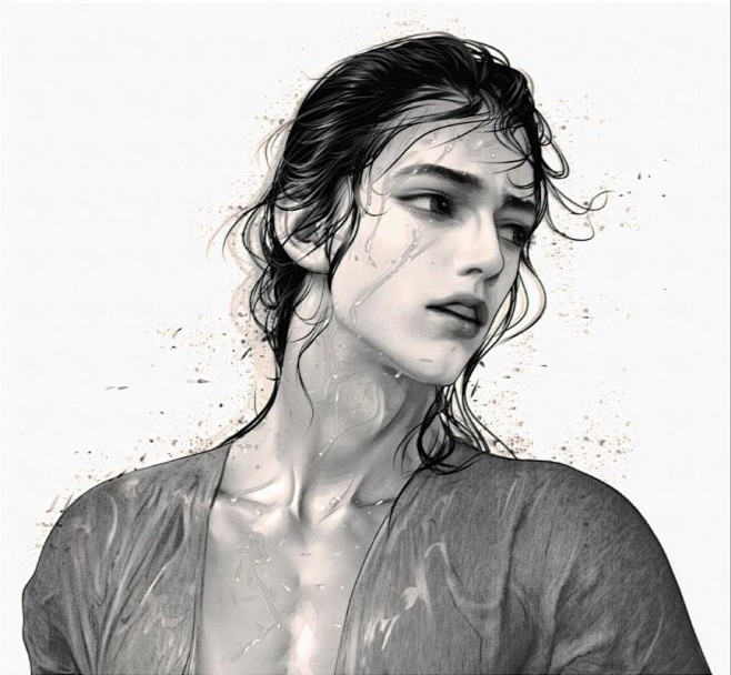 09:02:11法吉特视觉设计 #【手绘插画】张小偲同采自weibo