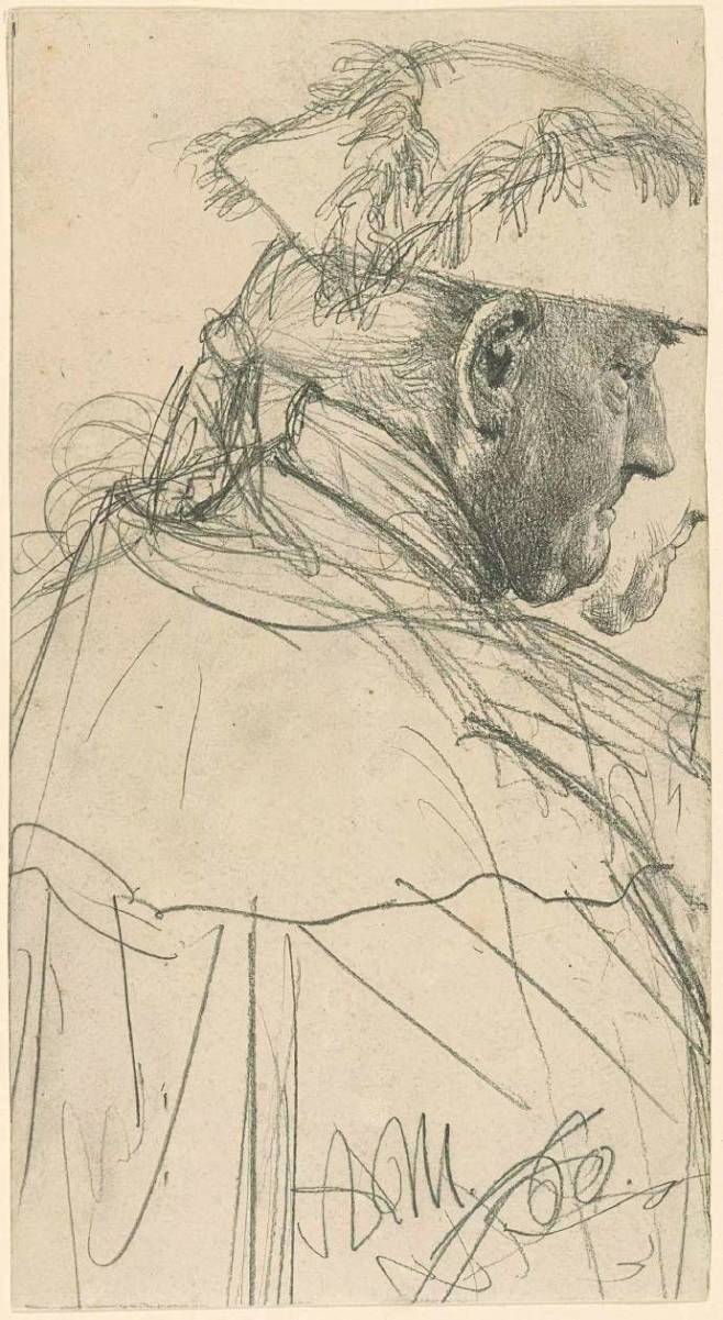 来几张清晰点的门采尔素描尽量找些清晰的图片我尽力