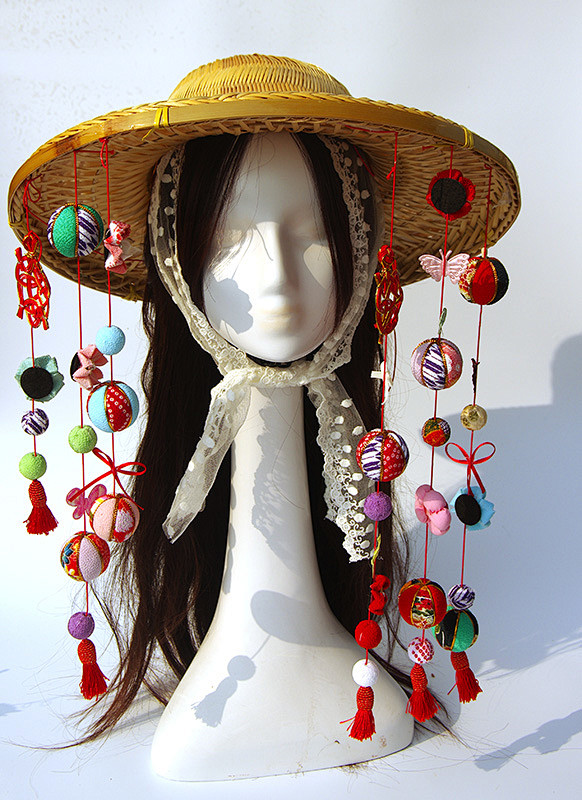 日本和服浴衣和风斗笠汉服遮阳帽拍照舞台 淘宝网