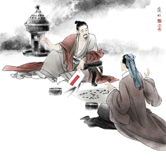 chillroll采集到中式手绘