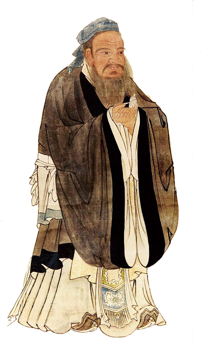 孔子画像素材