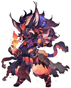 角色设计-人外/兽化/魔物-花瓣网|陪你做生活的设