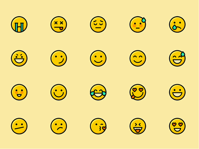 smileyiconssketchresource