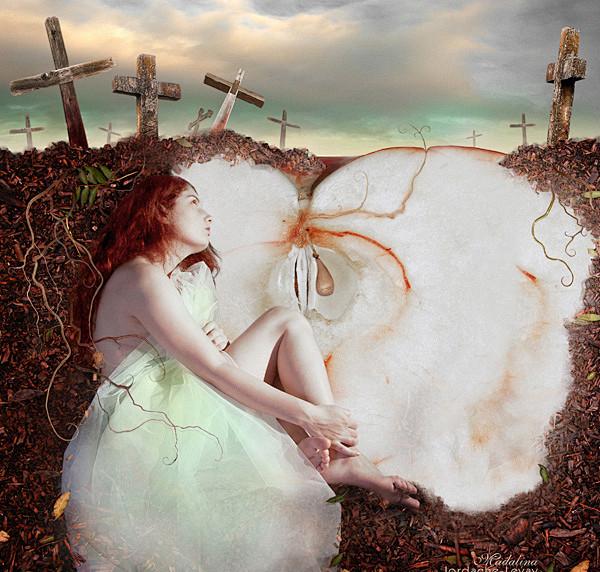 超现实主义绘画摄影女摄影师madalina