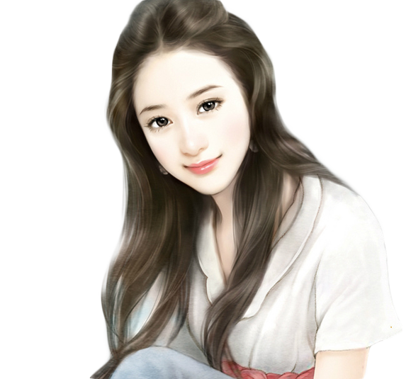 立绘 自抠现代手绘 女 小点出品 橙光素材吧 百度贴吧