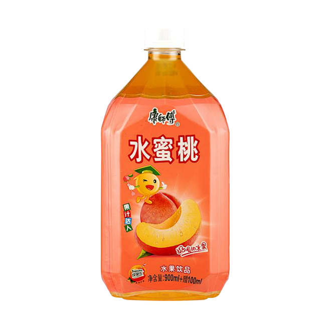 康師傅水蜜桃水果飲品