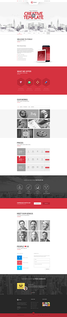 鷲采集到WEB风格【简洁性冷淡】