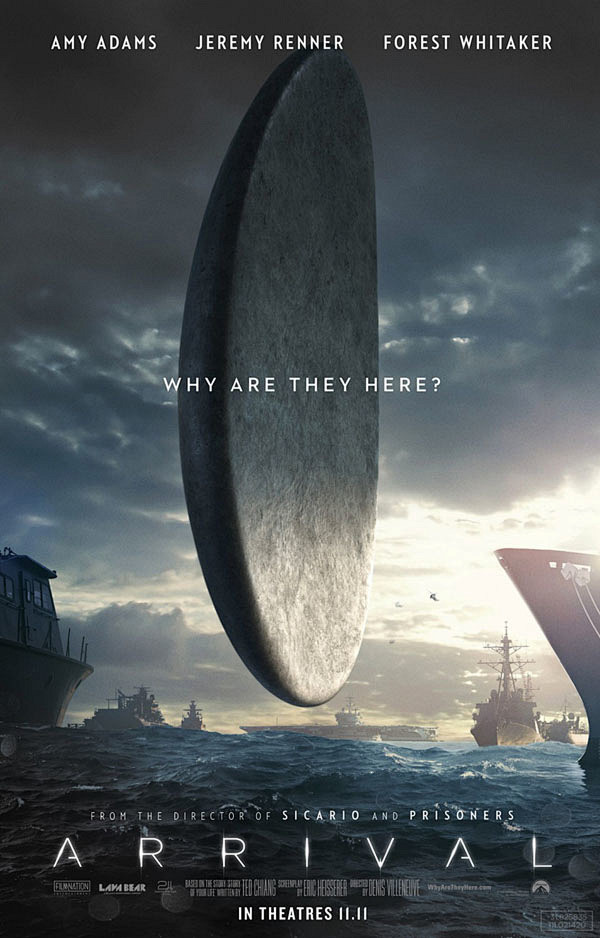科幻电影arrival降临系列宣传海报欣赏2
