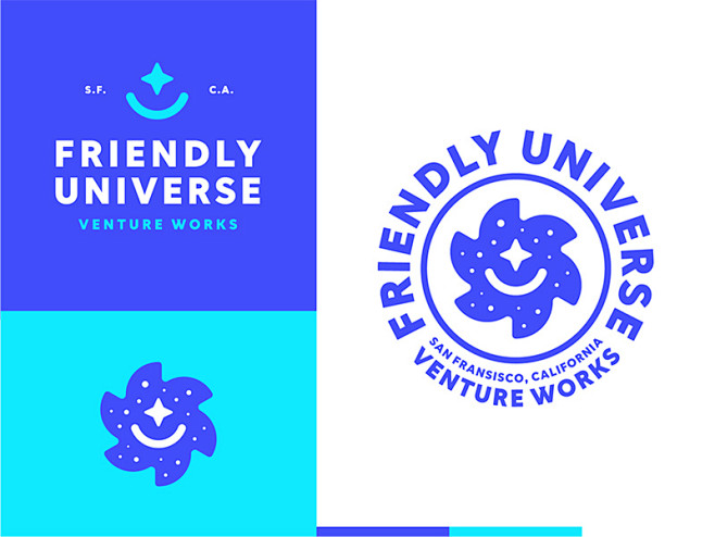 星辉闪耀52款星星元素logo设计