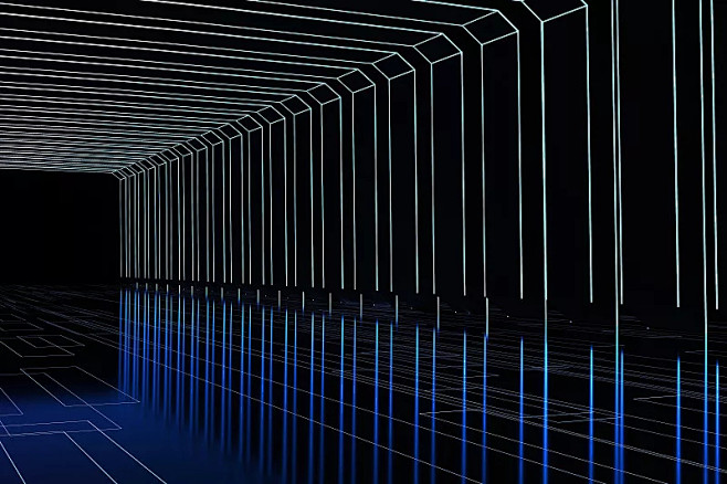 科技人造空间背景三维图形抽象图片undefinedidvcg211295041581