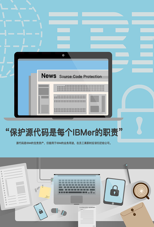 ibmsourcecodeprotection宣传海报