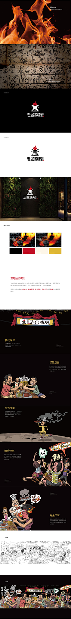 HIBONA海右博纳采集到餐饮/连锁logo设计、vi设计