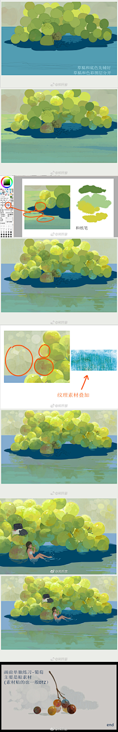 蘇打小蒙采集到技法教程