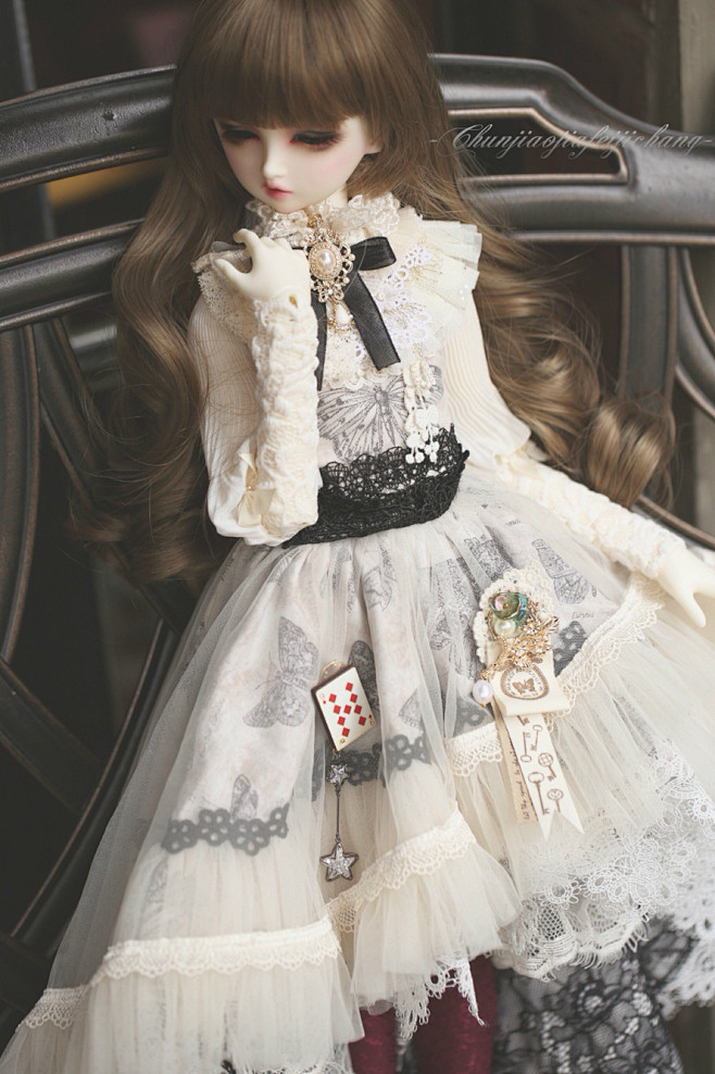 bjd娃娃华丽复古风阿饭饭盒