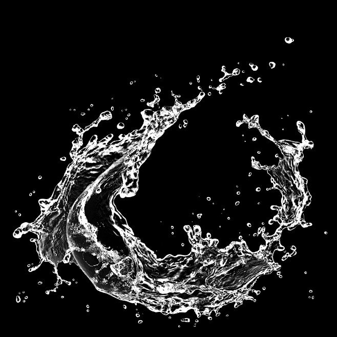水花素材