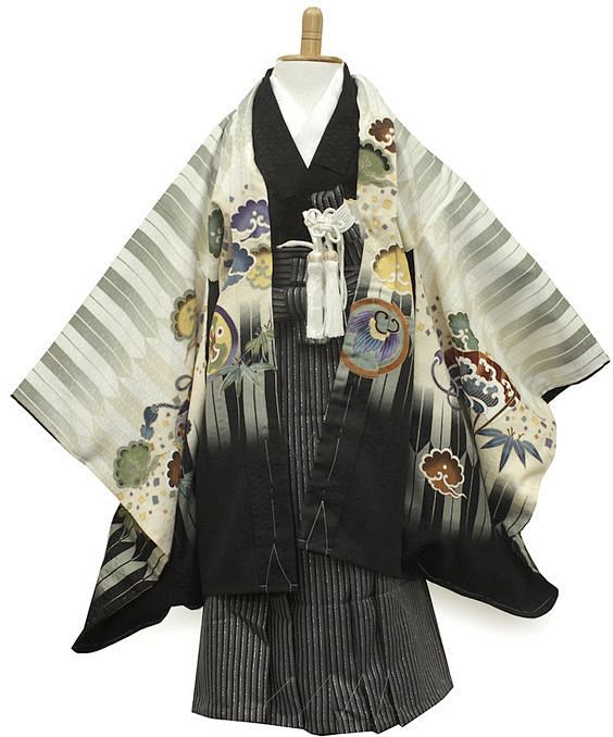 A Formal Clothing For Male Children Sevenfivethreefestival Shichigosan Haori Hakama 七五三 男児 羽織袴セット 男和服