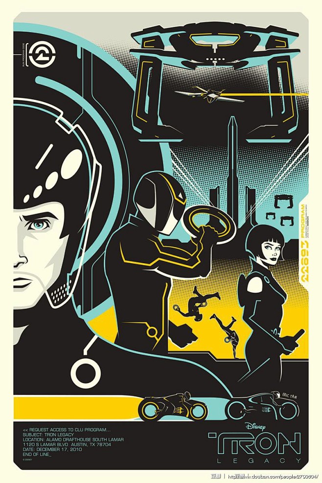 创战纪tronlegacy2010mondo海报