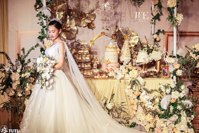 欧式宫廷风婚礼《维也纳宫殿》-来自微致文化