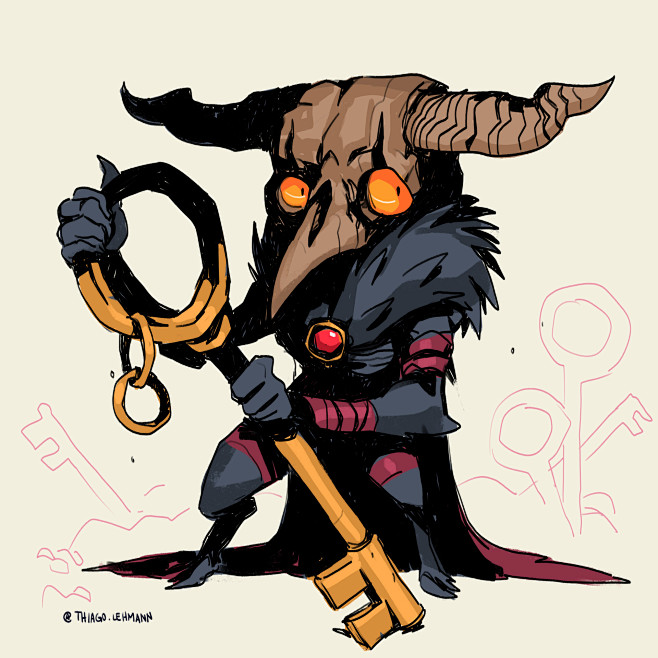 demondoodlesthiagolehmannbunchofquickdemondoodles