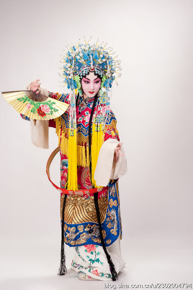 整理京剧花旦青衣摄影